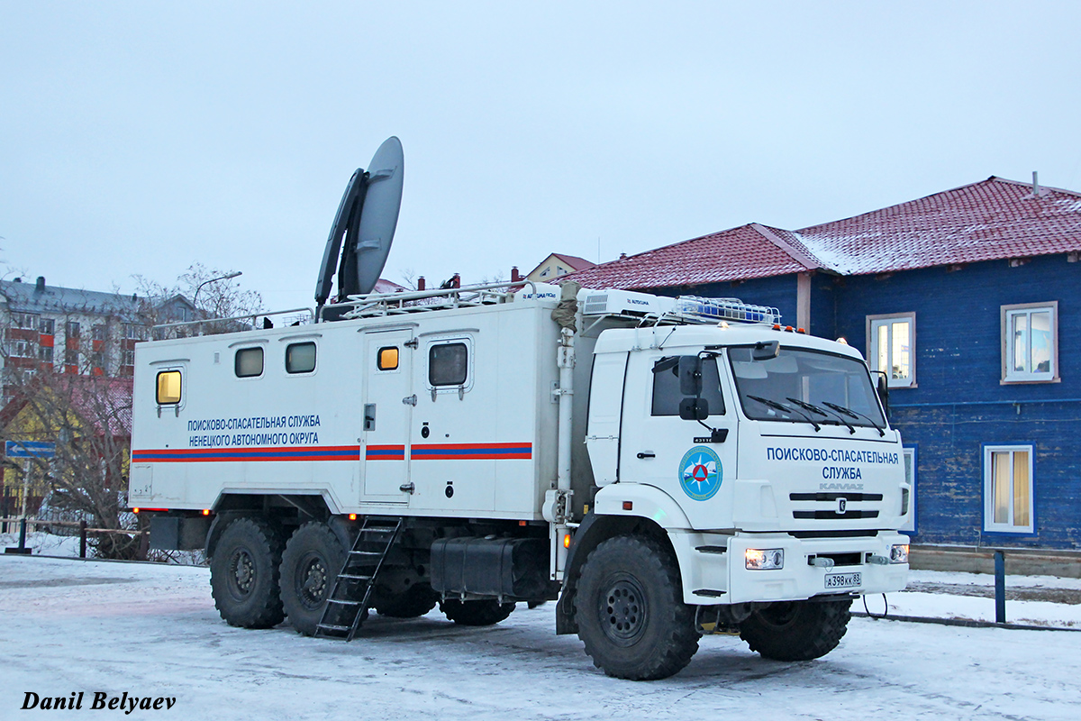 Ненецкий автономный округ, № А 398 КК 83 — КамАЗ-43118-46