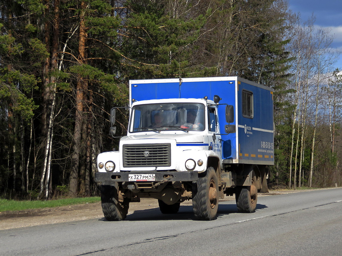 Кировская область, № Х 327 РМ 43 — ГАЗ-33088 «Садко»