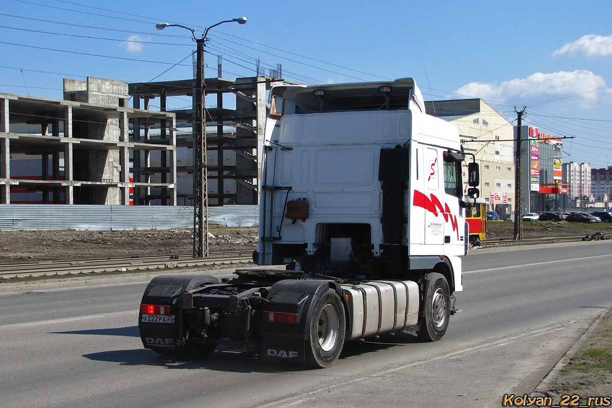 Алтайский край, № Х 222 РА 22 — DAF XF95 FT