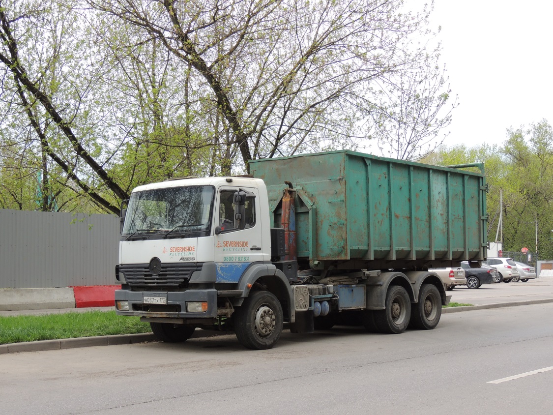 Москва, № В 037 ТХ 177 — Mercedes-Benz Atego 2628