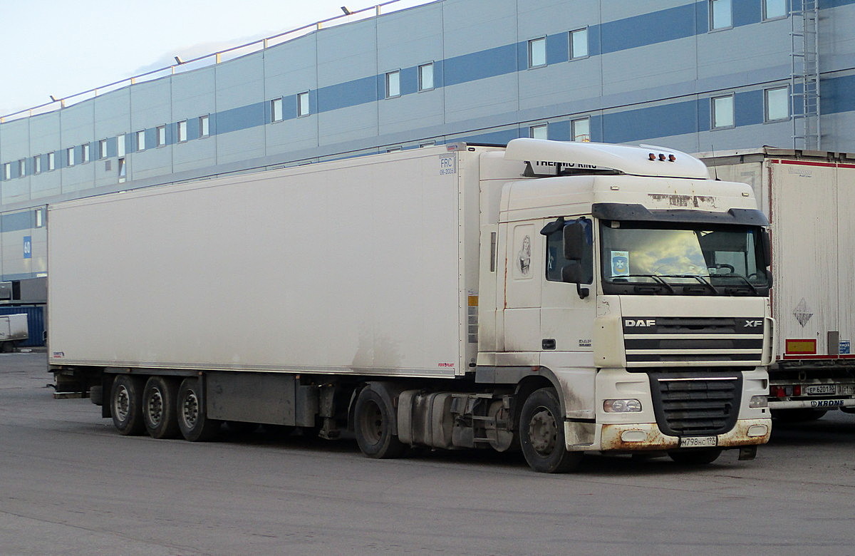 Москва, № М 798 НС 197 — DAF XF105 FT