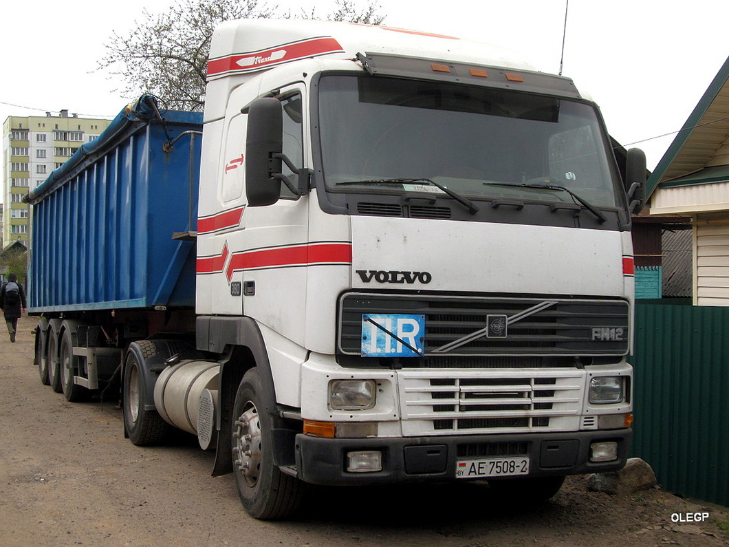 Витебская область, № АЕ 7508-2 — Volvo ('1993) FH12.380