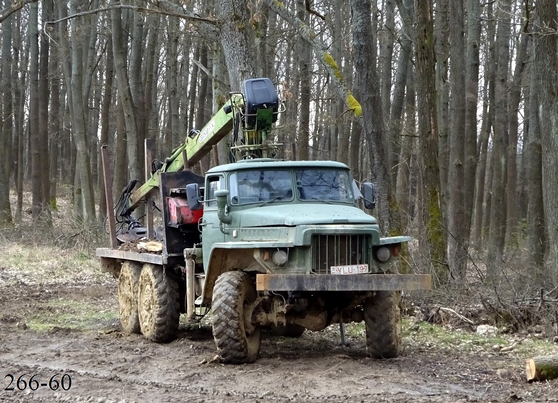 Венгрия, № YLU-197 — Урал-375ДМ