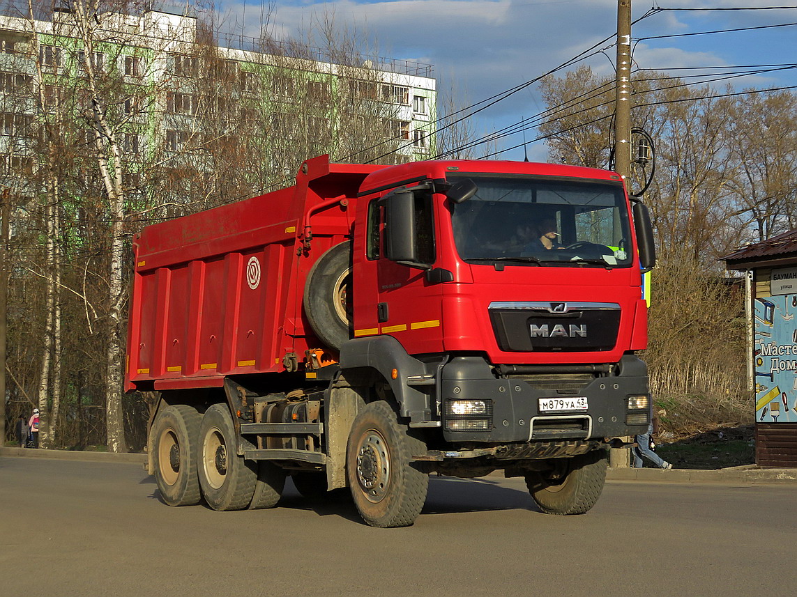 Кировская область, № М 879 УА 43 — MAN TGS ('2007) 40.400