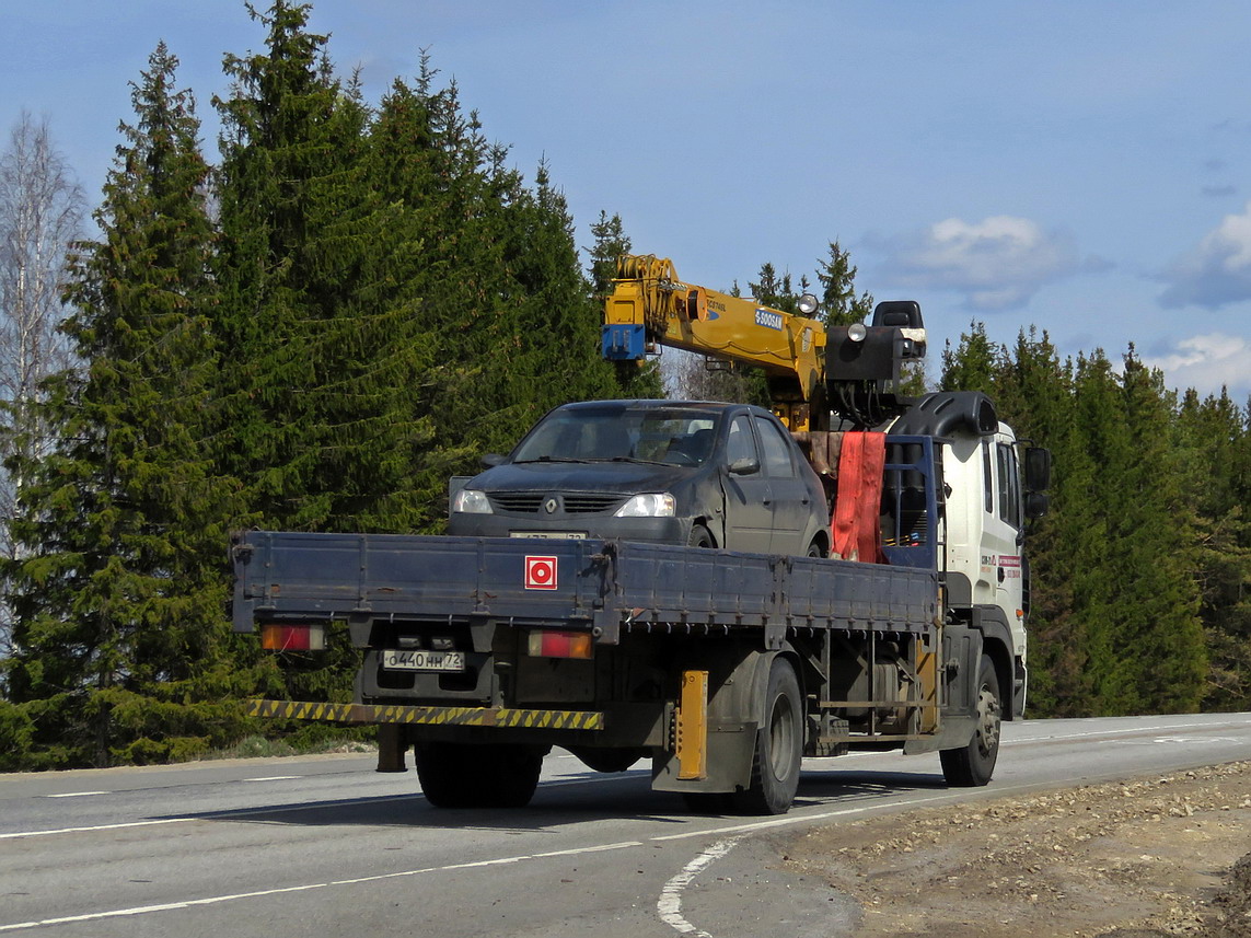 Тюменская область, № О 440 НН 72 — Hyundai Power Truck HD170