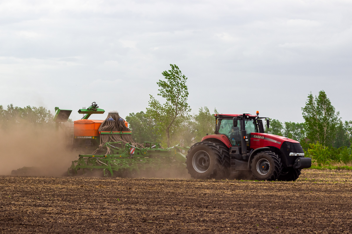 Омская область, № 9357 АВ 55 — Case IH Magnum 340