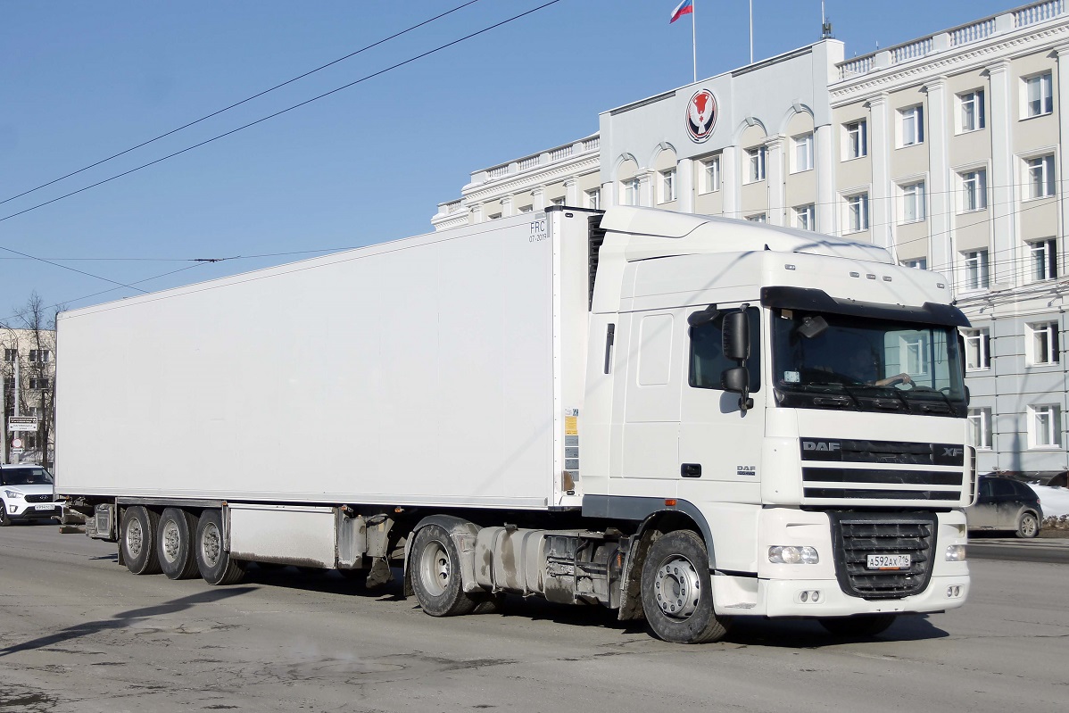 Татарстан, № А 592 АХ 716 — DAF XF105 FT