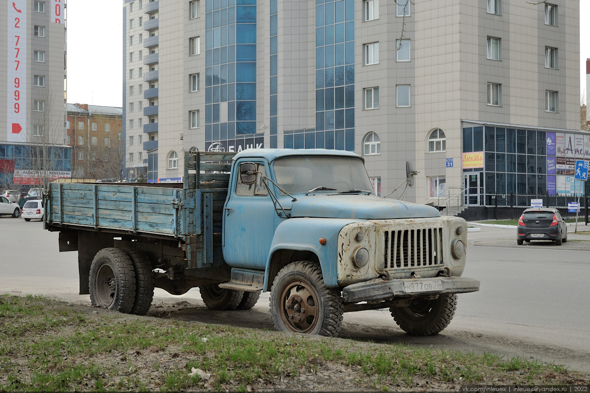 Томская область, № М 977 ОВ 70 — ГАЗ-52-01