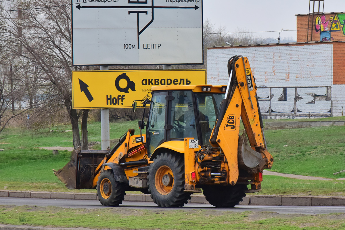 Волгоградская область, № 8340 ВЕ 34 — JCB 3CX