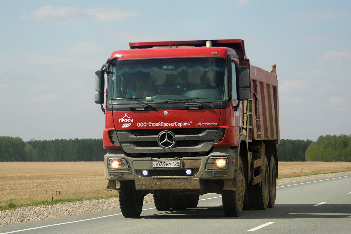 Иркутская область, № Н 039 НУ 138 — Mercedes-Benz Actros ('2009) 3341