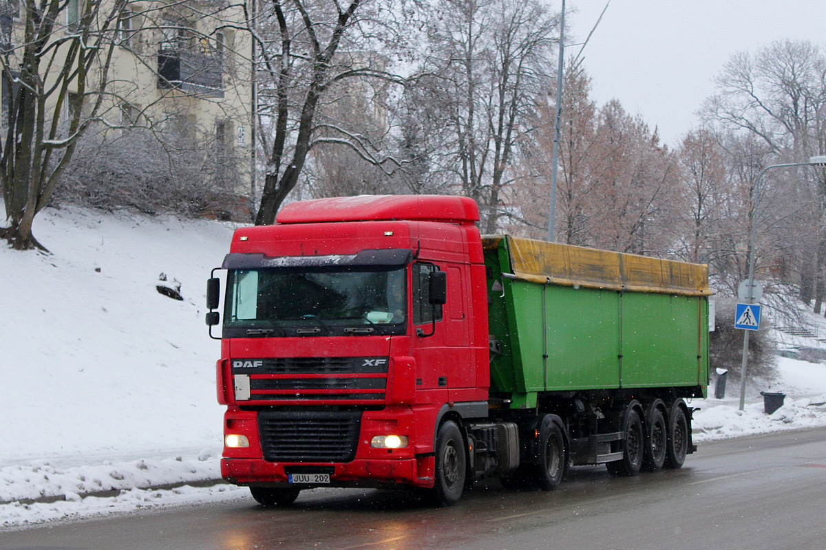 Литва, № JUU 202 — DAF XF95 FT