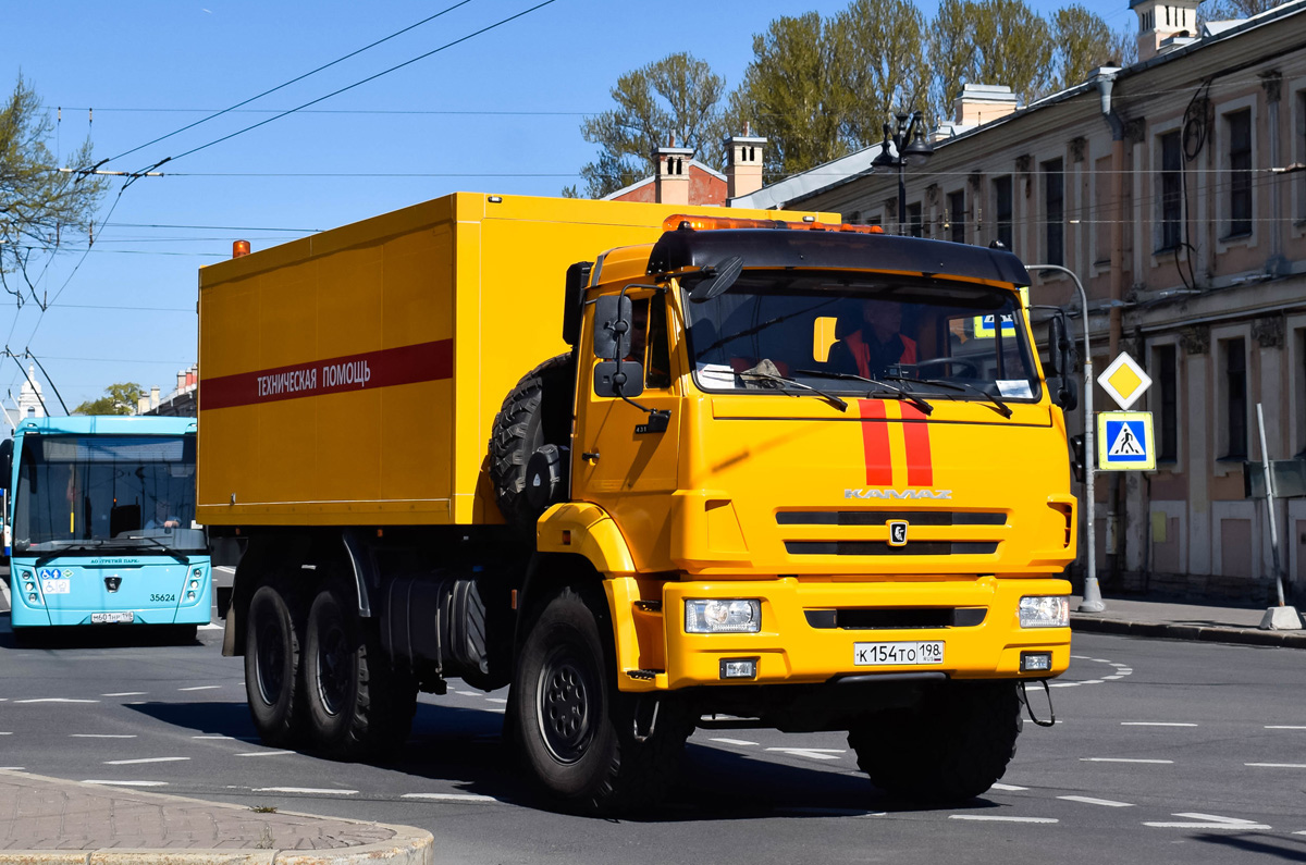 Санкт-Петербург, № К 154 ТО 198 — КамАЗ-43118-50; Санкт-Петербург — Международный транспортный фестиваль "SPbTransportFest" (2019-... гг)