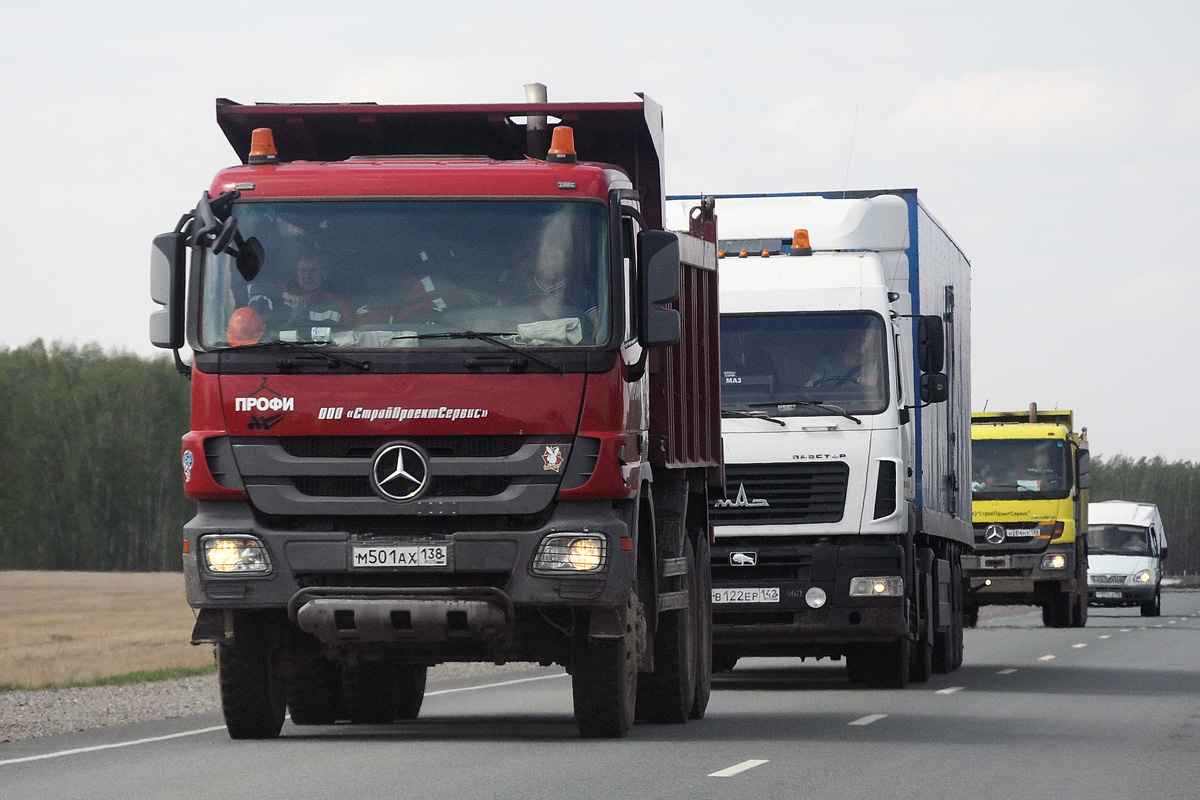 Иркутская область, № М 501 АХ 138 — Mercedes-Benz Actros ('2009) 3341