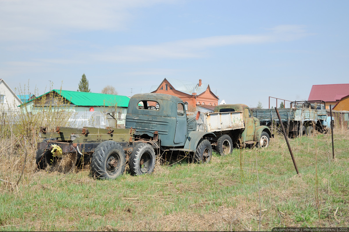 Новосибирская область, № (54) Б/Н 0048 — ЗИЛ-157 (общая модель); Новосибирская область — Автомобили без номеров