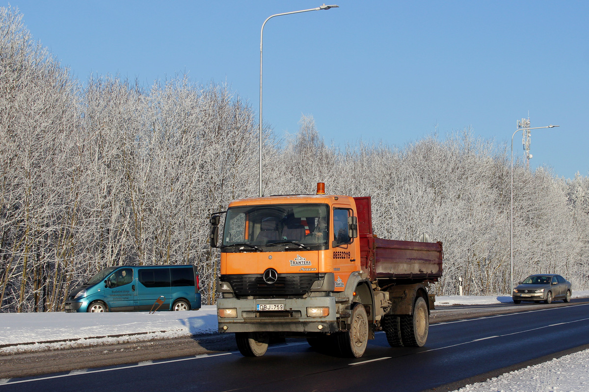 Литва, № DBJ 759 — Mercedes-Benz Atego 1828