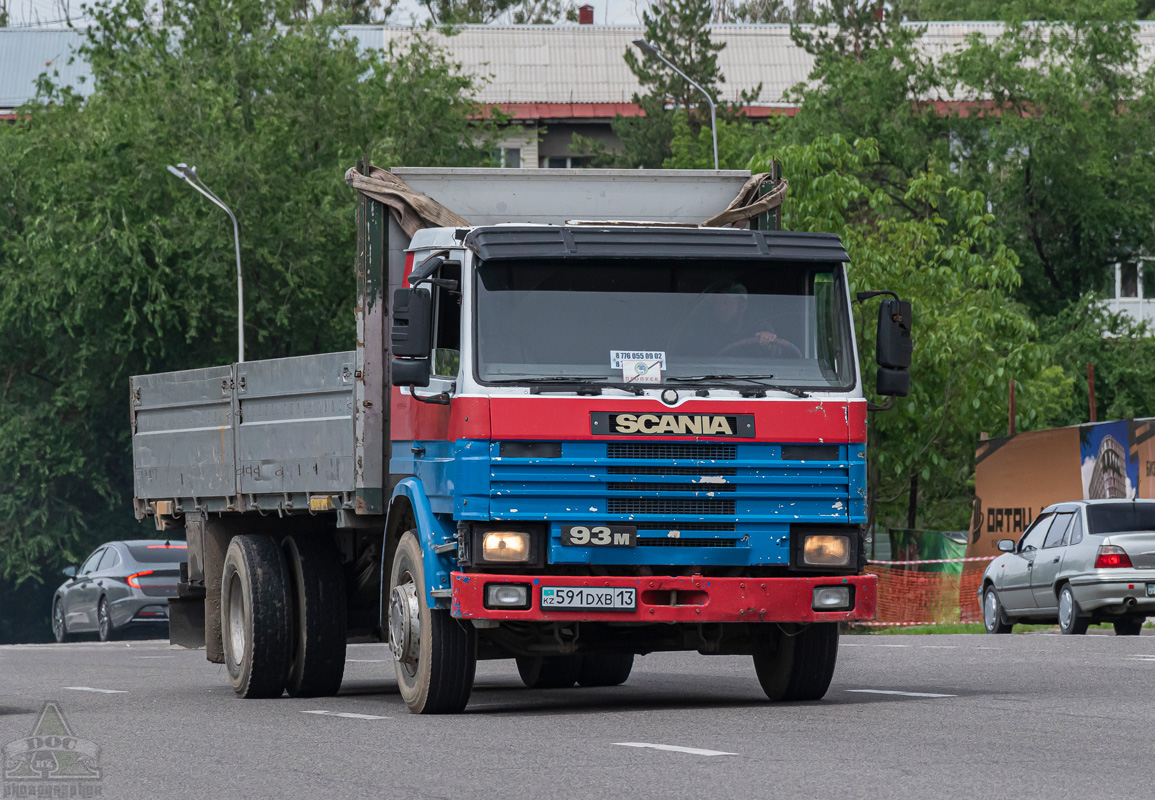 Туркестанская область, № 591 DXB 13 — Scania (II) R93M