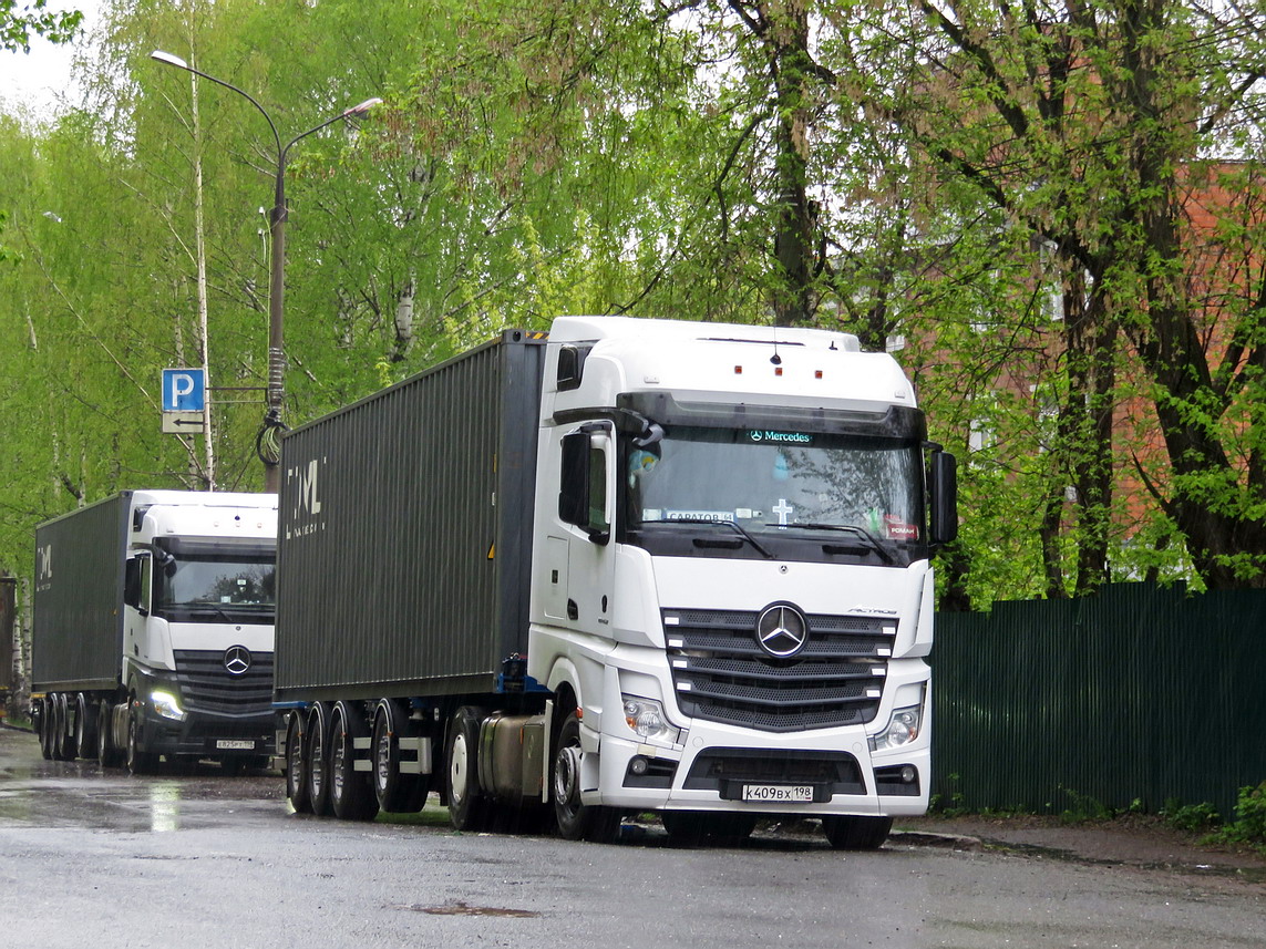 Санкт-Петербург, № К 409 ВХ 198 — Mercedes-Benz Actros '18 1842 [Z9M]