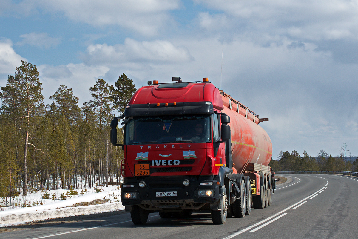 Саха (Якутия), № С 076 КС 14 — IVECO-AMT Trakker ('2007)