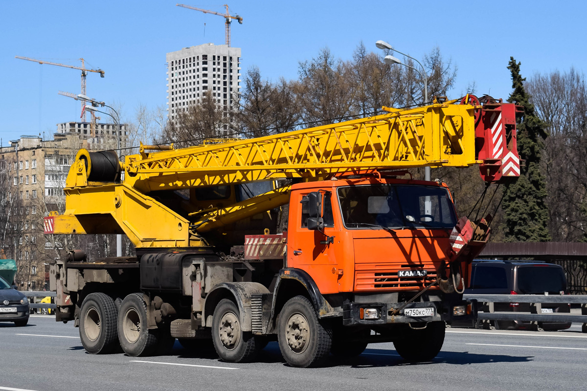 Москва, № М 750 КС 777 — КамАЗ-6540-15 [65400R]