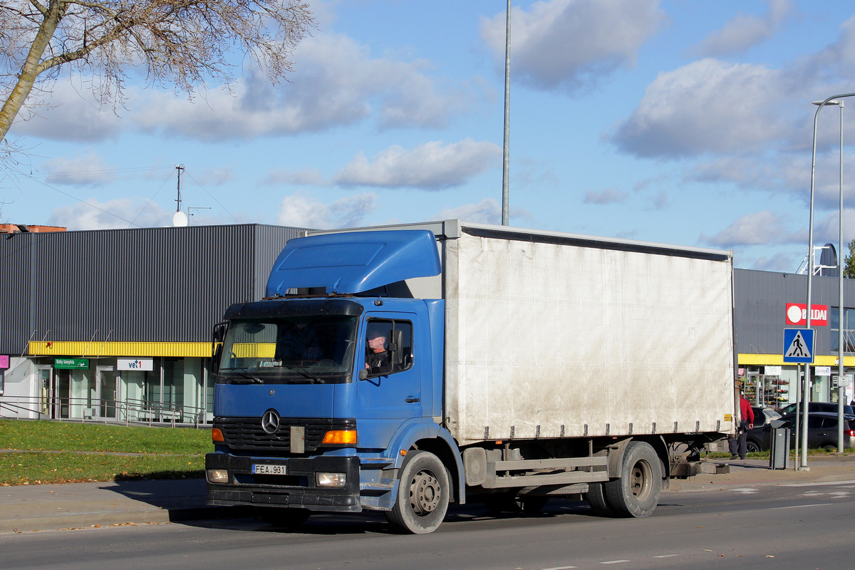 Литва, № FEA 931 — Mercedes-Benz Atego 1828