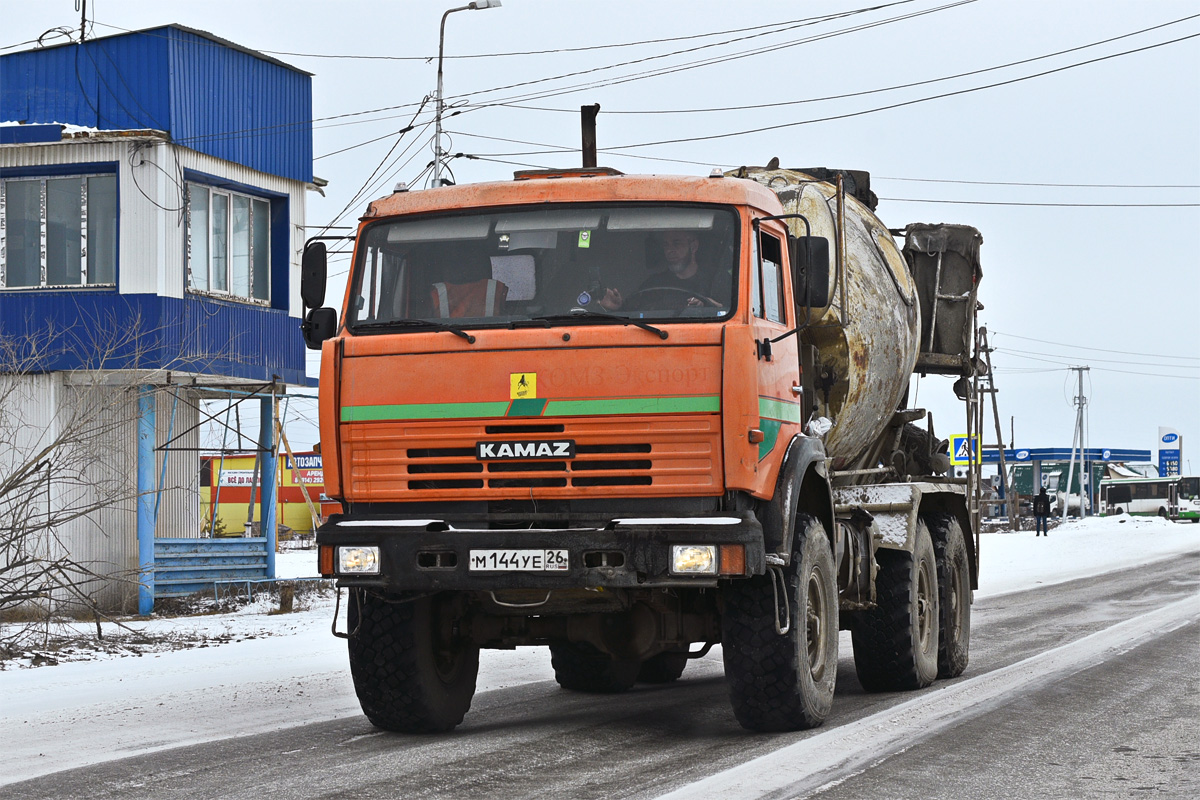 Саха (Якутия), № М 144 УЕ 26 — КамАЗ-43118-10 [43118K]