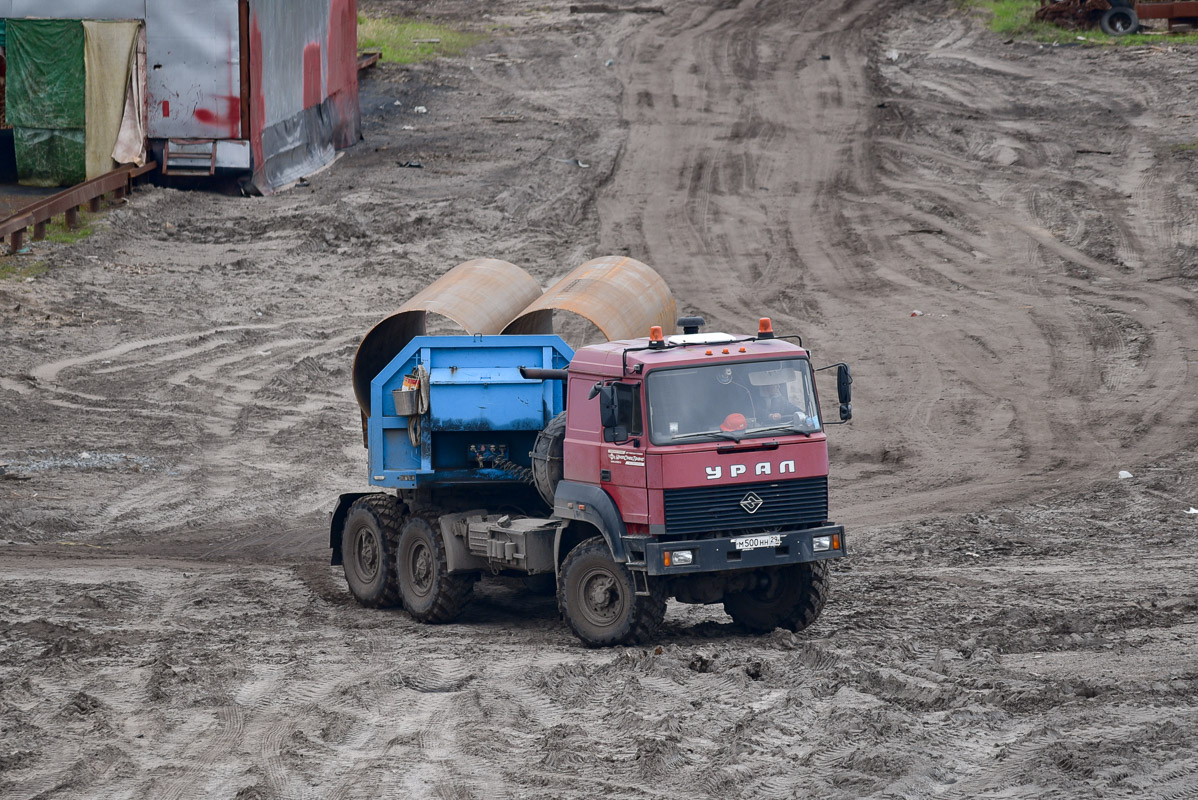 Архангельская область, № М 500 НН 29 — Урал-44202-82