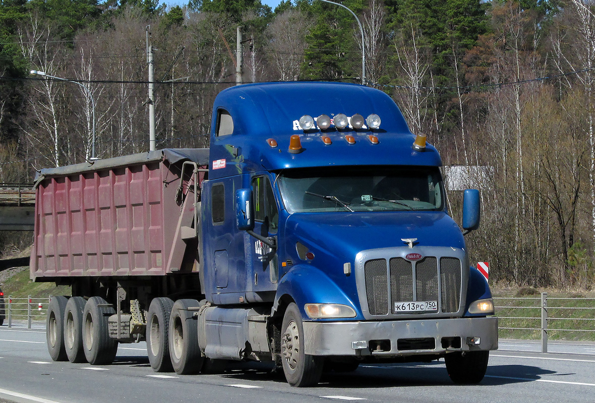 Московская область, № К 613 РС 750 — Peterbilt 387