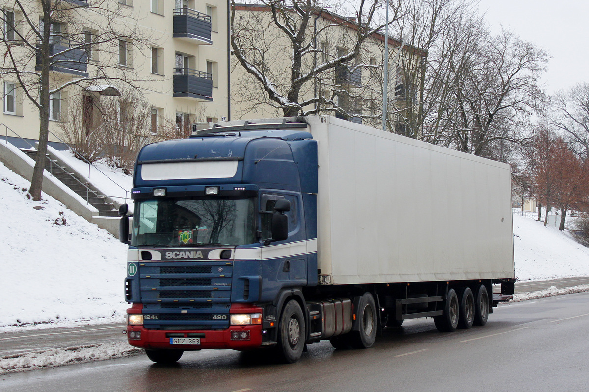 Литва, № GCZ 363 — Scania ('1996) R124L