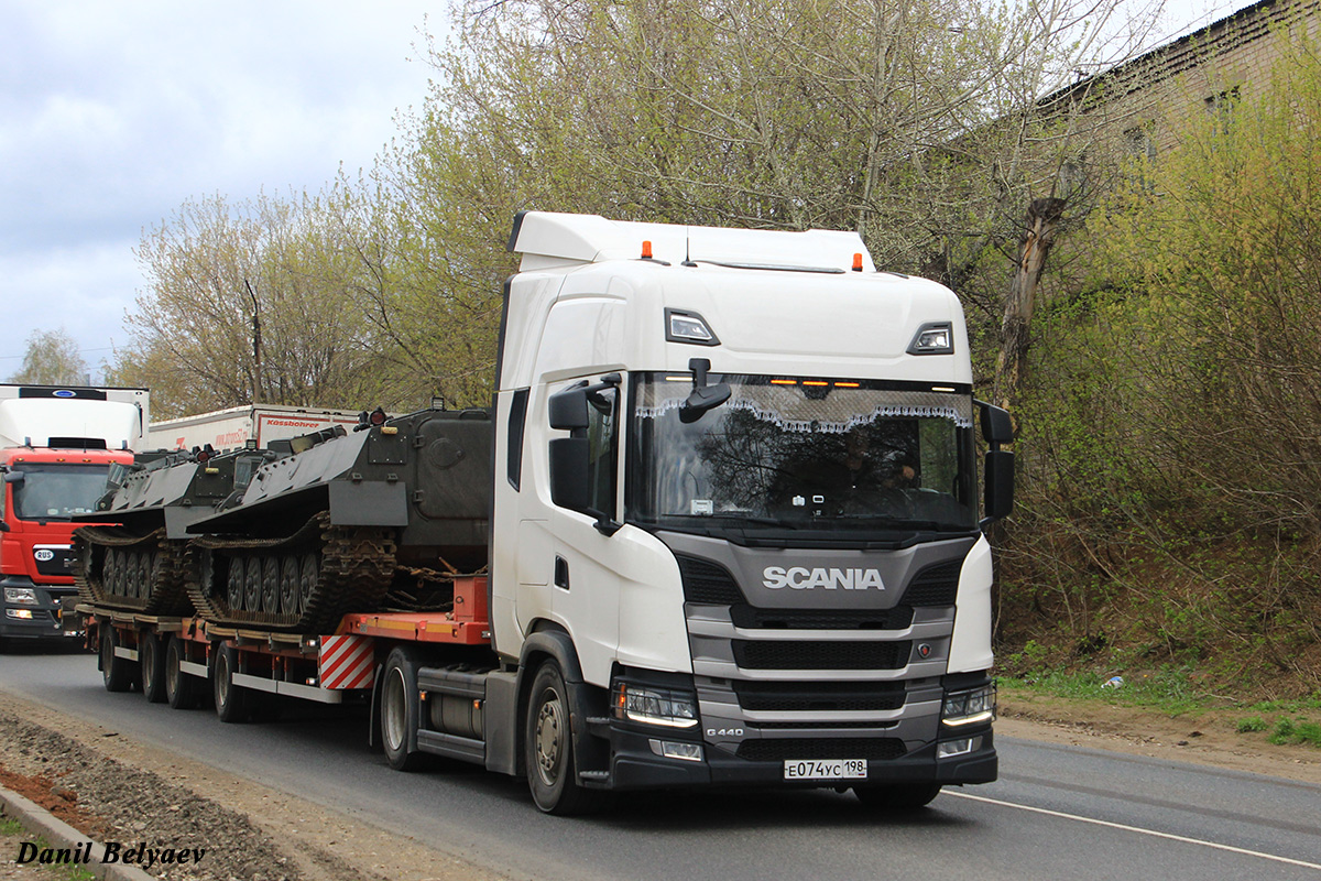 Санкт-Петербург, № Е 074 УС 198 — Scania ('2016) G440