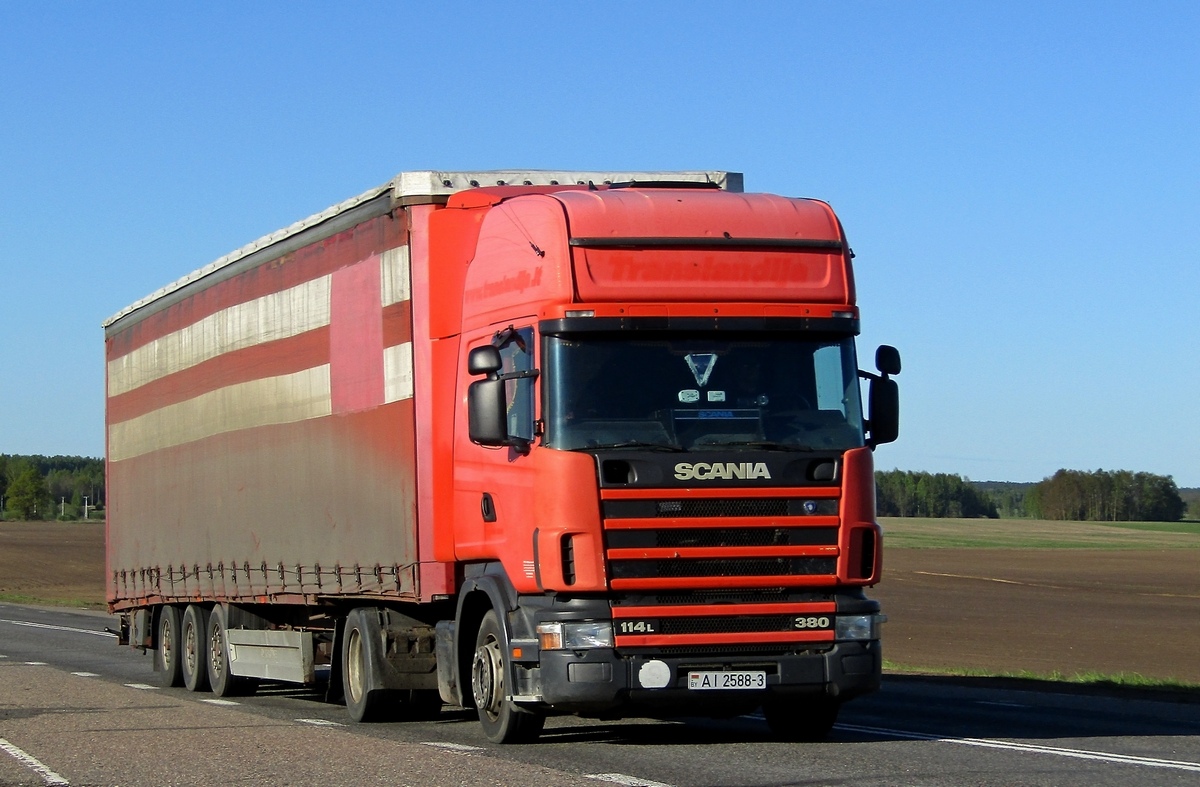 Гомельская область, № АІ 2588-6 — Scania ('1996) R114L