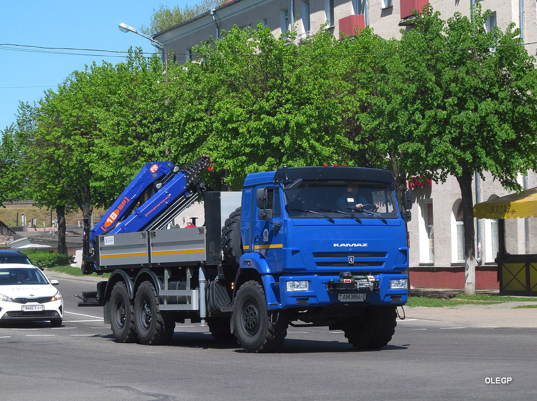 Витебская область, № АМ 3864-2 — КамАЗ-43118 (общая модель)