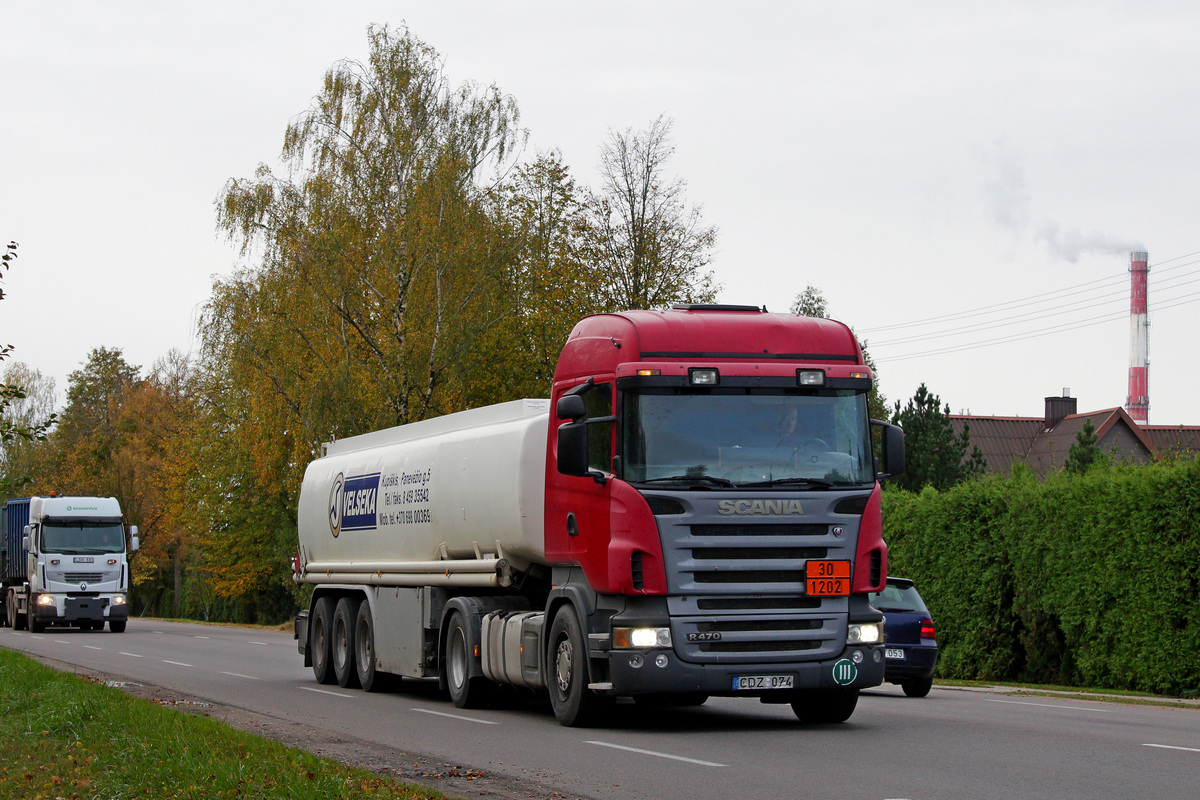 Литва, № CDZ 074 — Scania ('2004) R470