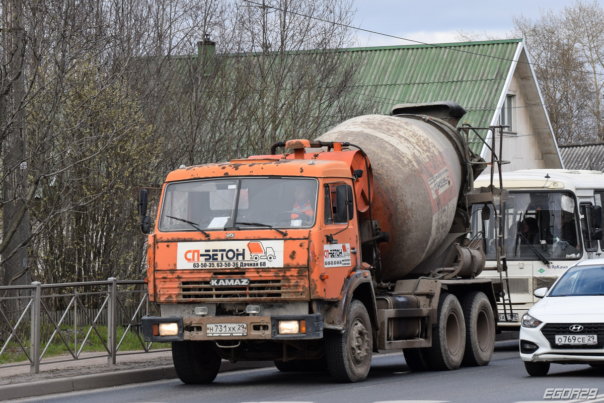 Архангельская область, № Н 731 ХК 29 — КамАЗ-53229-15 [53229R]