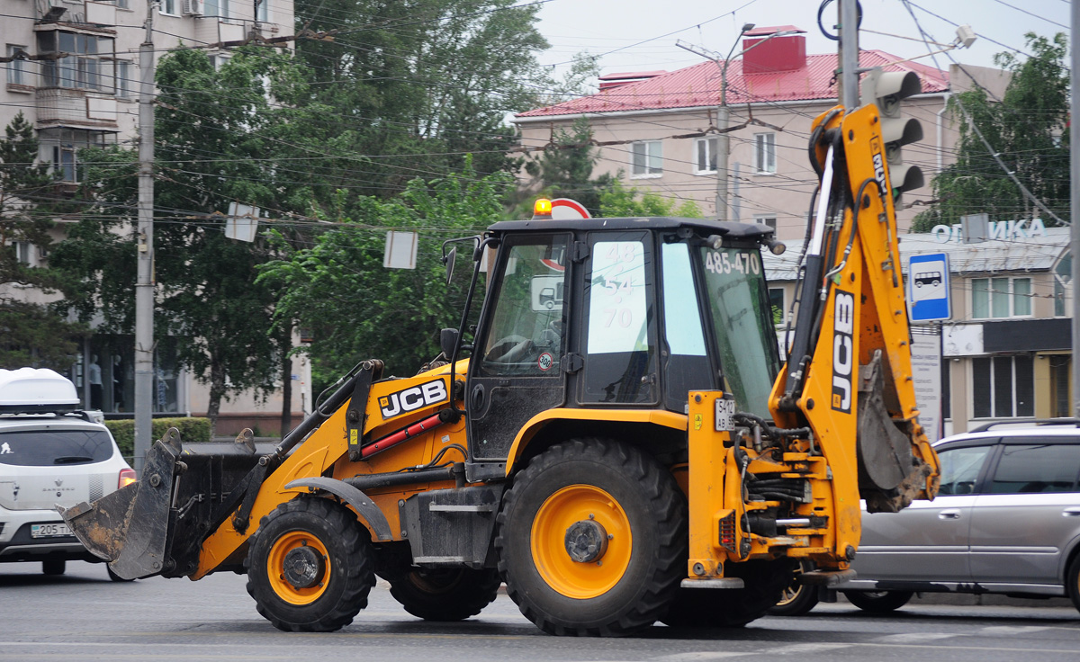 Омская область, № 5412 АВ 55 — JCB 3CX