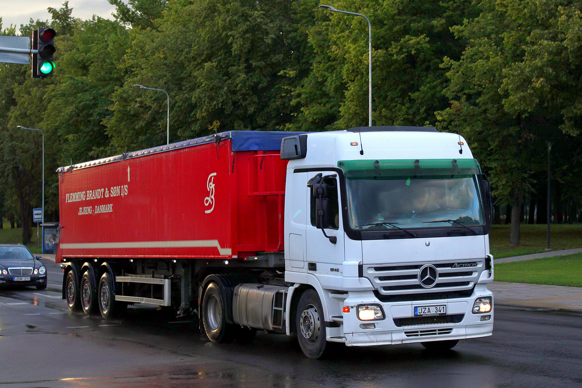 Литва, № JZA 341 — Mercedes-Benz Actros ('2003) 1846