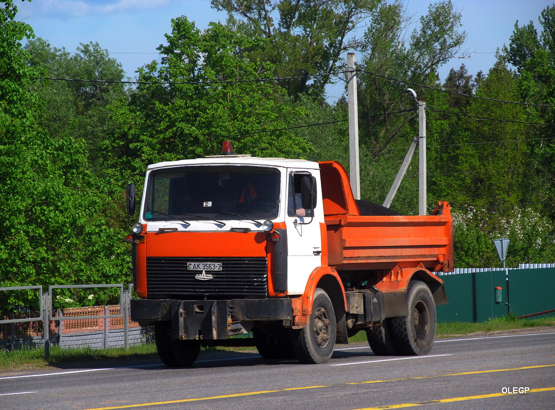 Витебская область, № АК 3563-2 — МАЗ-5551 (общая модель)