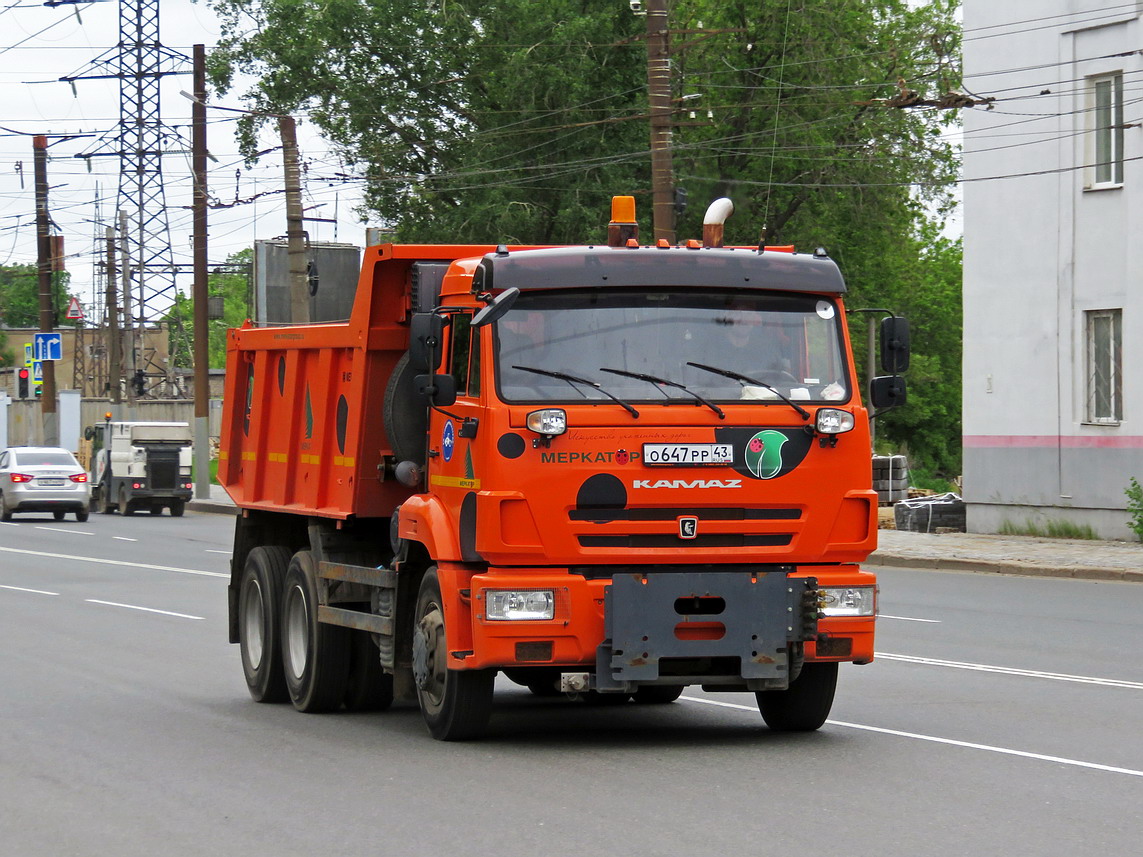 Кировская область, № О 647 РР 43 — КамАЗ-65115-A5(48)