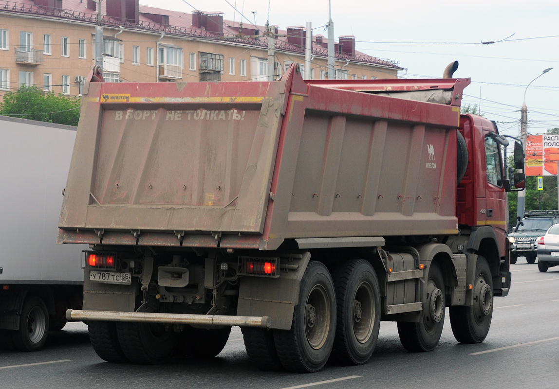 Омская область, № У 787 ТС 55 — Volvo ('2013) FMX.420 [X9P]