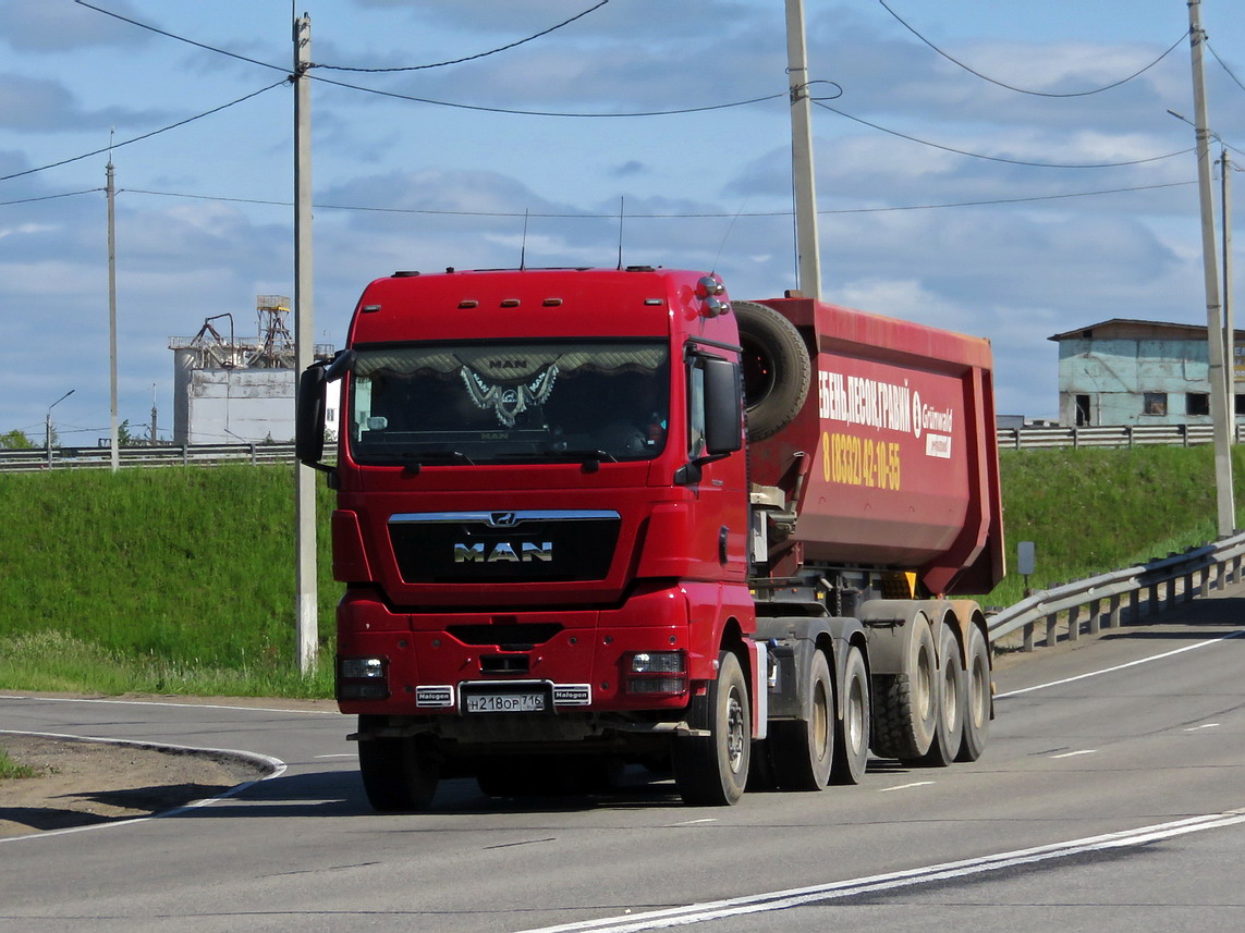 Кировская область, № Н 218 ОР 716 — MAN TGX ('2007) 33.540