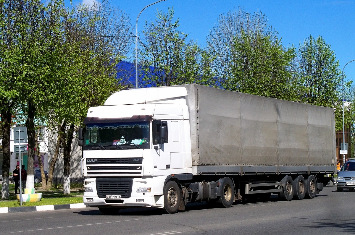 Могилёвская область, № АЕ 2190-6 — DAF XF95 FT