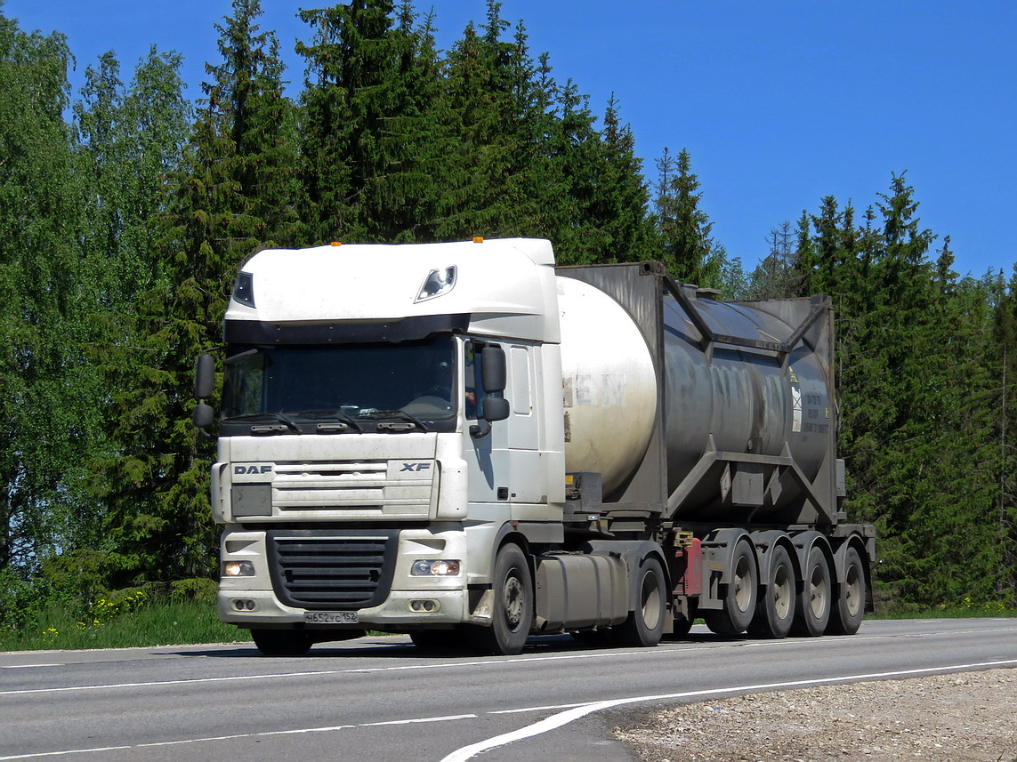 Нижегородская область, № Н 652 УС 152 — DAF XF105 FT