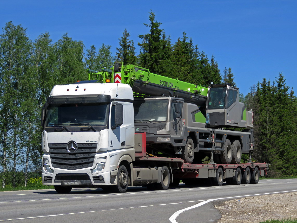 Белгородская область, № Т 014 НК 31 — Mercedes-Benz Actros '18 1845 [Z9M]