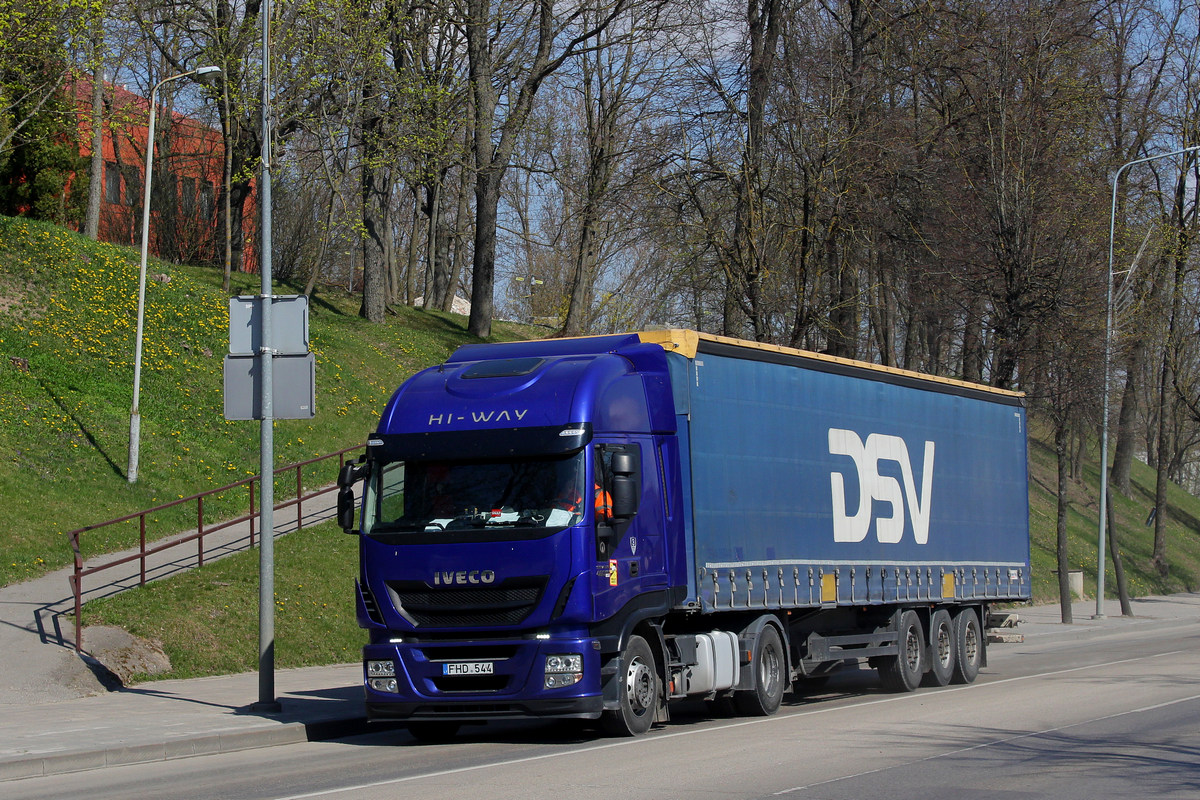 Литва, № FHD 544 — IVECO Stralis ('2012) 460