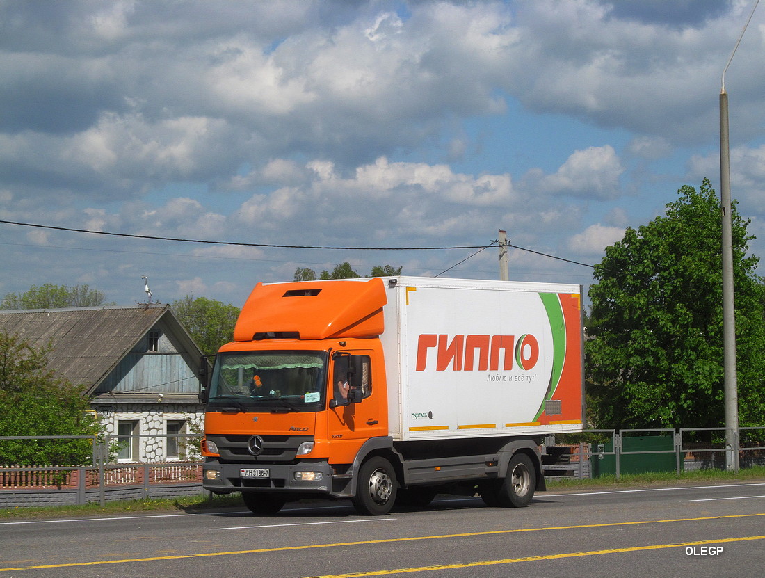 Минск, № АН 3186-7 — Mercedes-Benz Atego 1218