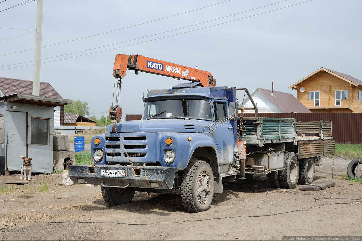 Новосибирская область, № В 504 ХР 154 — ЗИЛ-133ГЯ