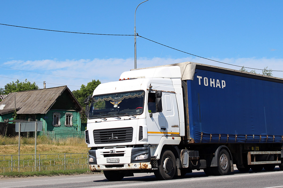 Рязанская область, № Е 764 РВ 62 — МАЗ-5440 (общая модель)