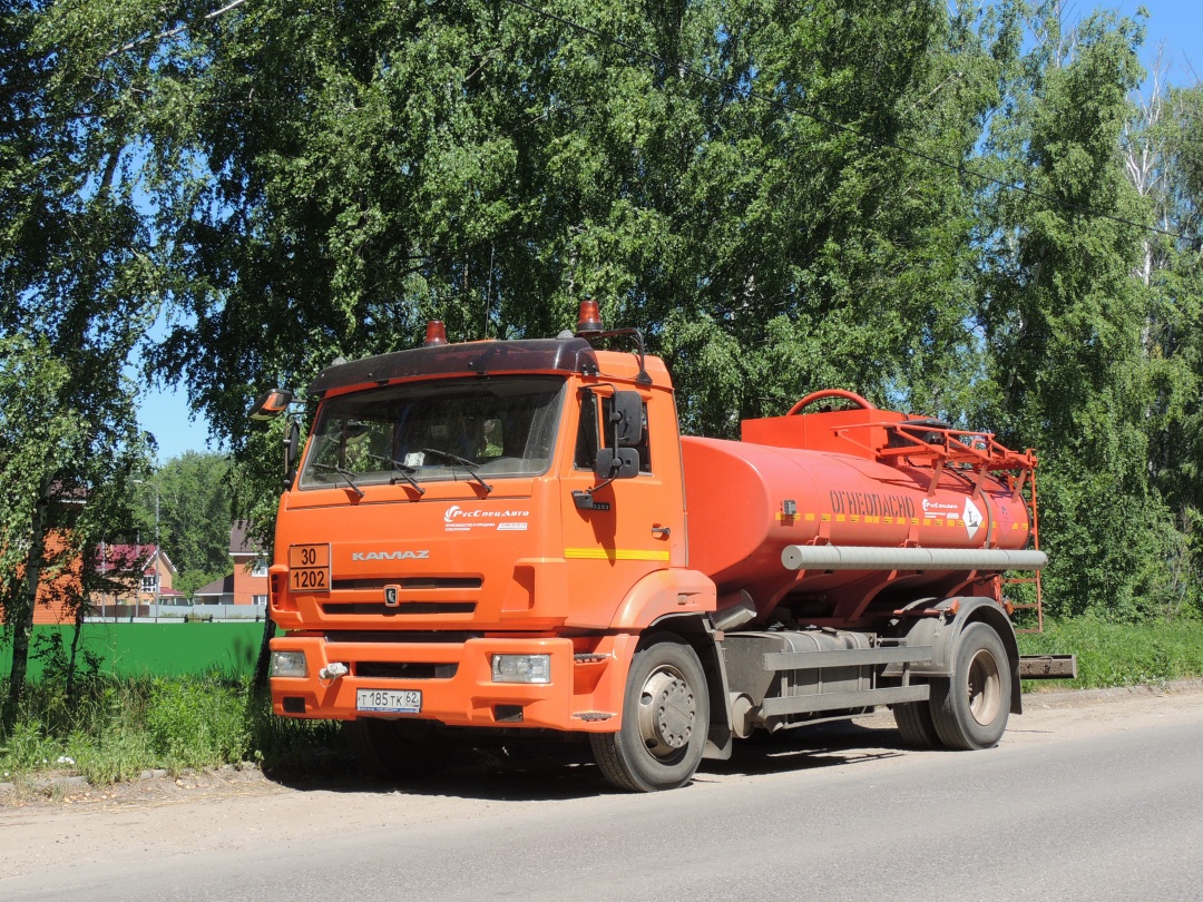 Рязанская область, № Т 185 ТК 62 — КамАЗ-43253-G5