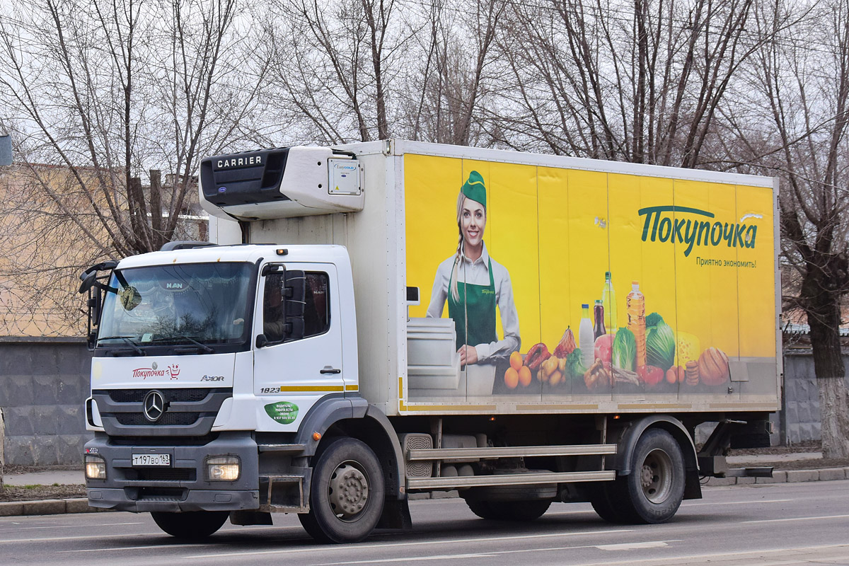 Волгоградская область, № Т 197 ВО 163 — Mercedes-Benz Axor 1823