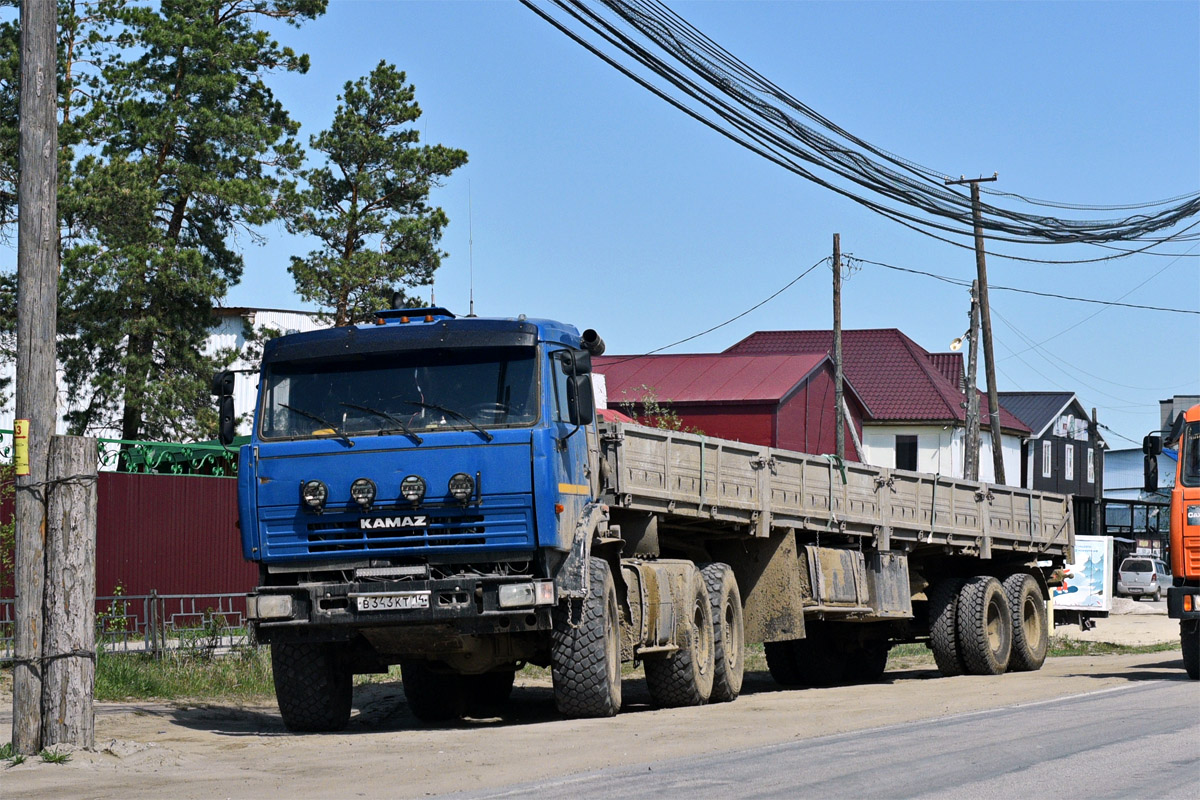 Саха (Якутия), № В 343 КТ 14 — КамАЗ-44108-24 [441083]; Саха (Якутия), № АВ 3756 14 — НефАЗ-9334