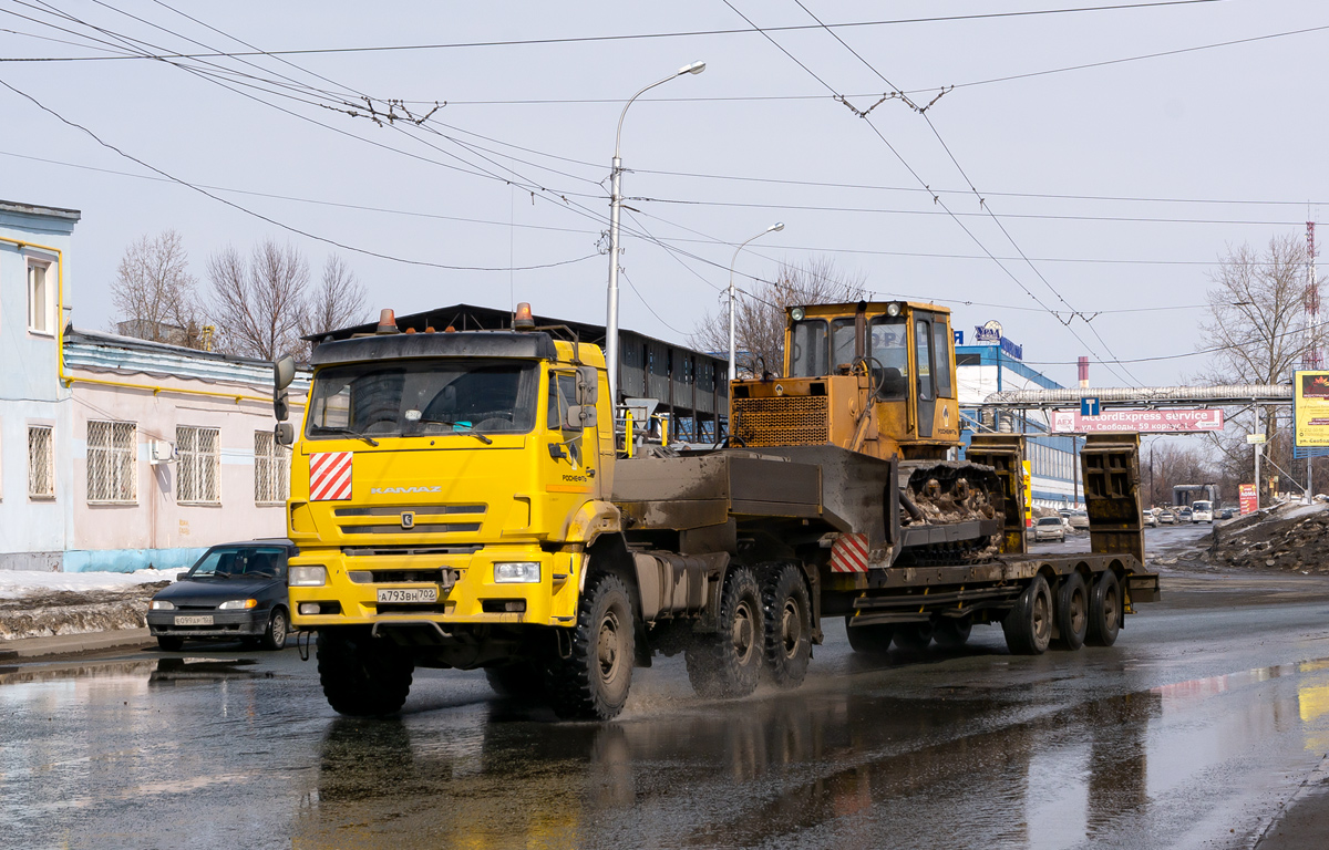 Башкортостан, № А 793 ВН 702 — КамАЗ-65221-53 [652215]